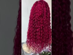 बिना गोंद के फ्रंट फीता विग