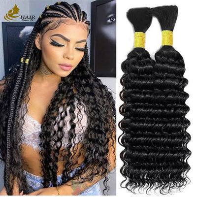 गुणवत्ता  8-30 Inches Human Hair Bulk Deep Wave Customizable Weight For Natural Appearance फैक्टरी