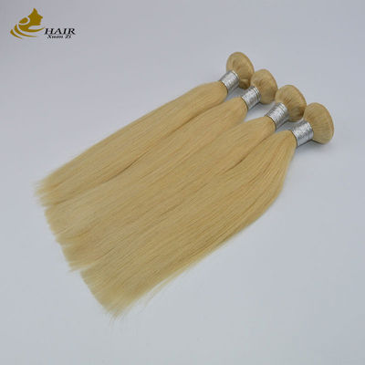 10A Ombre बाल विस्तार 16 इंच 100% रेमी 613 गोरा