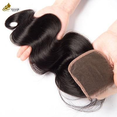 Oem Remy मानव बाल एक्सटेंशन बंडल Weft कच्चे शरीर लहर बाल बंडल बंद के साथ