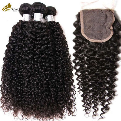 थोक रेमी मानव बाल Kinky Curl Hair Weft Bundles सस्ते ब्राजीलियन मानव बाल