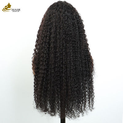 थोक पारदर्शी 13X4 फीता फ्रंट Kinky Curl ब्राजीलियन वर्जिन मानव बाल विग