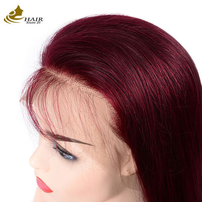 130% घनत्व अनुकूलित मानव बाल विग प्राकृतिक काला 28 इंच ब्लीच