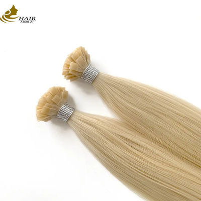 613 रंगीन पूर्व बंधे मानव I टिप बाल एक्सटेंशन फ्लैट 28 इंच