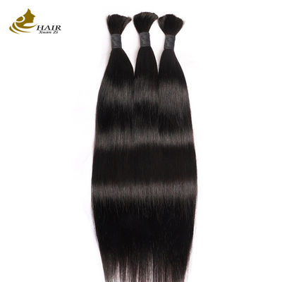 थोक कच्चे 100% कुंवारी ब्राजीलियाई/मलेशियाई/भारतीय/पेरू के मानव ब्रैडिंग बाल थोक