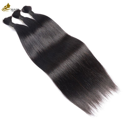 थोक कच्चे 100% कुंवारी ब्राजीलियाई/मलेशियाई/भारतीय/पेरू के मानव ब्रैडिंग बाल थोक