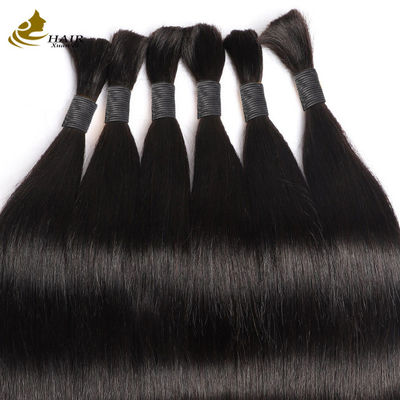 थोक कच्चे 100% कुंवारी ब्राजीलियाई/मलेशियाई/भारतीय/पेरू के मानव ब्रैडिंग बाल थोक