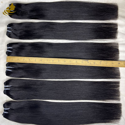 उच्च ग्रेड असली मिंक ब्राजीलियन वर्जिन हेयर अनप्रोसेस्ड वर्जिन ब्राजीलियन सिल्क सीधी मानव बाल बंडल