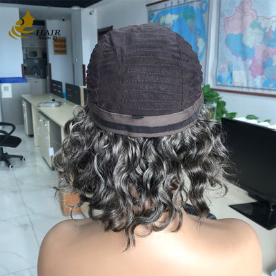 पहनने के लिए तैयार गोंद रहित विग एचडी फ्रंट फीता मानव बाल विग