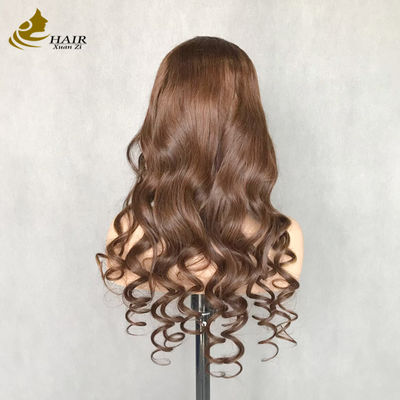 फैक्टरी थोक उच्च गुणवत्ता अनुकूलित सुपर कम कीमत थोक फ्रंट लेस विग हाइलाइट पियानो रंग असली विग