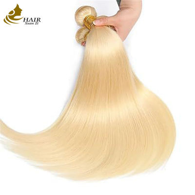613 Blonde Color 100% Human Hair Virgin Extension Straight Bundle