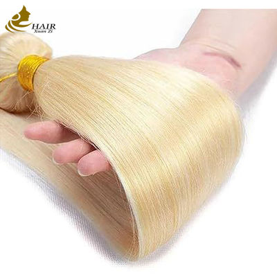 613 Blonde Color 100% Human Hair Virgin Extension Straight Bundle